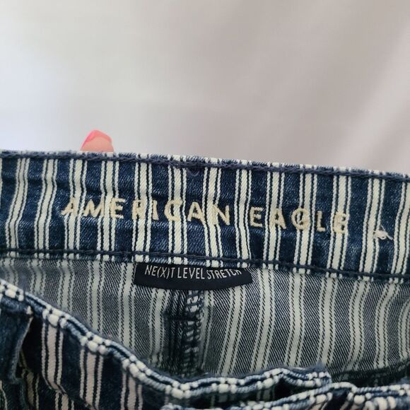 American‎ Eagle Outfitters Striped Hi-rise Shortie - Picture 3 of 5